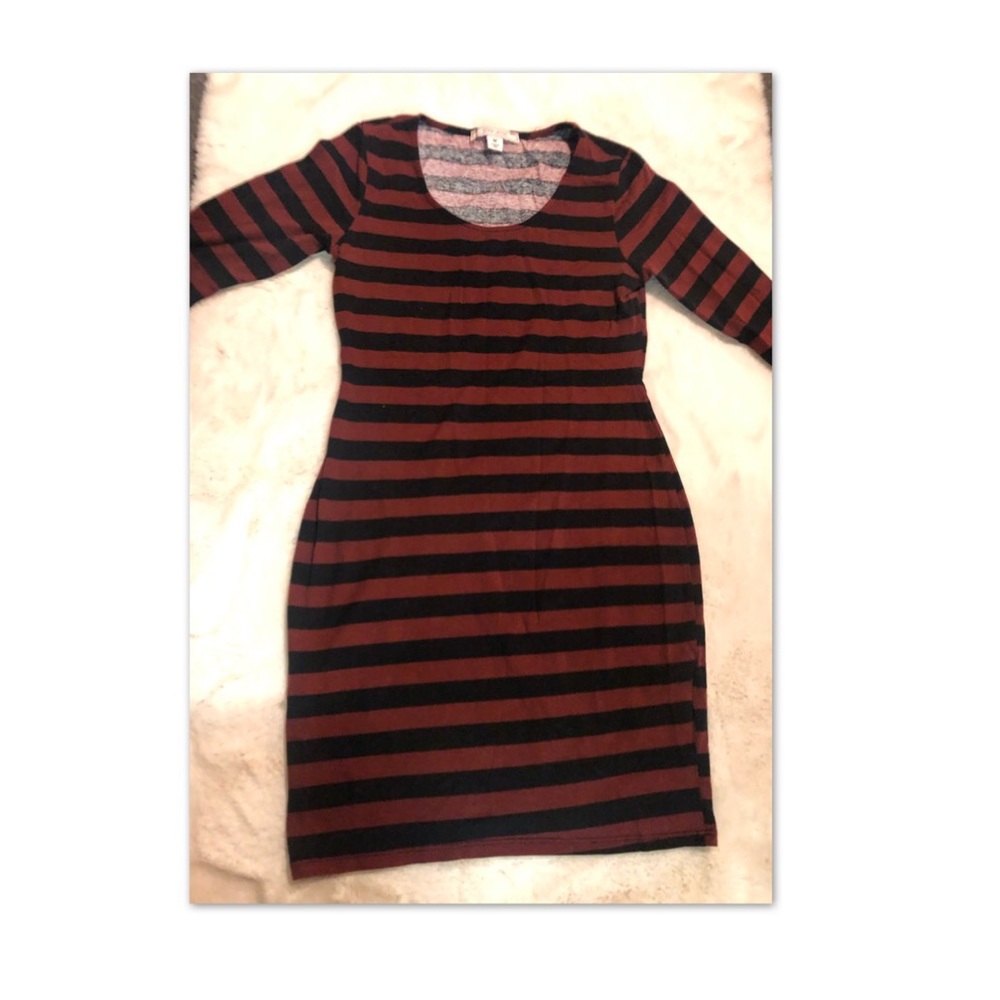 Red Stripped Dress